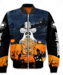 Harley Davidson Bomber Jacket Design 3D Full Printed NAOA314P