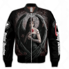 Harley Davidson Bomber Jacket Design 3D Full Printed TLEA204I