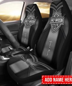 Harley Davidson Custom Name Car Seat Covers - NANA65