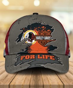 Harley Davidson Washington Redskins Classic Cap NAXA42