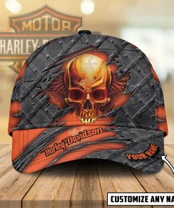 Harley Davidson Motorcycle Custom Name Classic Cap NAOA52