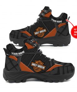 Harley Davidson Custom Name Motorcycle Hiking Shoes - NMQE163
