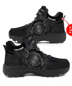 Harley Davidson Custom Name Motorcycle Hiking Shoes Perfect Gift- NMTM309