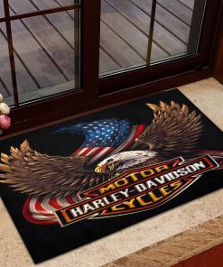 Harley Davidson Motorcycle Doormat NALA96