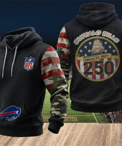 NFL Buffalo Bills Freedom Fleet 250th Anniversary Hoodie