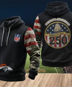 NFL Denver Broncos Freedom Fleet 250th Anniversary Hoodie