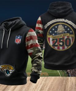 NFL Jacksonville Jaguars Freedom Fleet 250th Anniversary Hoodie