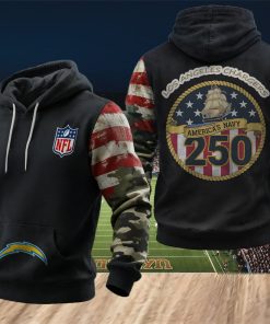 NFL Los Angeles Chargers Freedom Fleet 250th Anniversary Hoodie