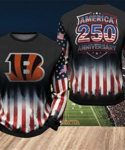 NFL Cincinnati Bengals Freedom Legacy 1776?2026 Sweatshirt