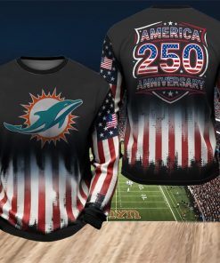 NFL Miami Dolphins Freedom Legacy 1776-2026 Sweatshirt