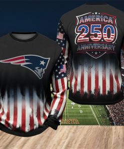 NFL New England Patriots Freedom Legacy 1776-2026 Sweatshirt