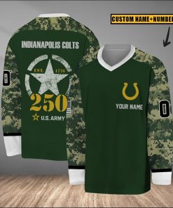 NFL Indianapolis Colts U.S. Army 250th Anniversary Custom Name & Number Jersey