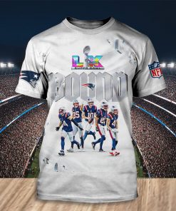 NFL New England Patriots Super Bowl LX Team Stars Celebration Unisex T-Shirt