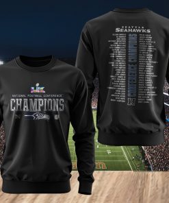 NFL Seattle Seahawks Road to Super Bowl LX Champions Sweatshirt