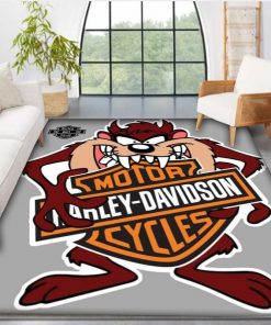 Harley Davidson Motorcycle Rug Home Floor Decor NABT300