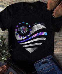 Harley Davidson Motorcycle Harley Girl T-Shirt Design 2D Full Printed Sizes S - 5XL - NABI229