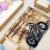 Harley Davidson Motorcycle Rug Home Floor Decor NABI272
