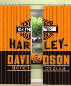Harley Davidson Curtain Design 3D Full Printed Perfect Gift M602065.