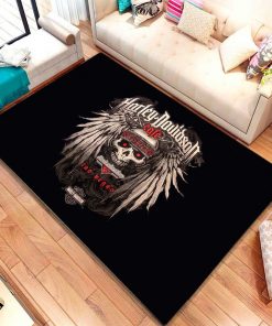 Harley Davidson Motorcycle Rug Home Floor Decor NABT278