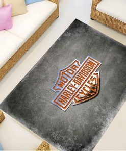 Harley Davidson Motorcycle Rug Home Floor Decor NABU276