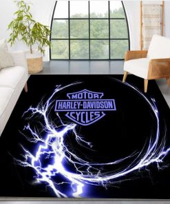 Harley Davidson Motorcycle Rug Home Floor Decor NABT253