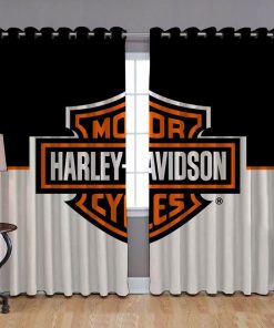 Harley Davidson Curtain Design 3D Full Printed Perfect Gift NABB387
