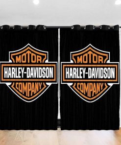 Harley Davidson Curtain Design 3D Full Printed Perfect Gift NABB363