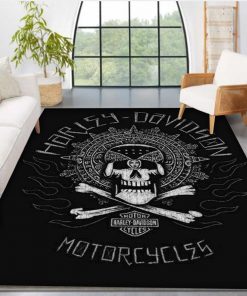 Harley Davidson Motorcycle Rug Home Floor Decor NABT268