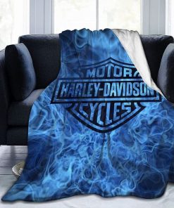 Harley Davidson Motorcycle Blanket Perfect Gift NAAR604