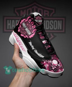 Harley Davidson Motorcycle Air Jordan 13 Perfect Gift- NMAP371