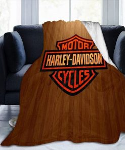 Harley Davidson Motorcycle Blanket Perfect Gift NAAR580