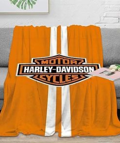 Harley Davidson Motorcycle Blanket Perfect Gift NABC188
