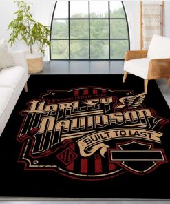Harley Davidson Motorcycle Rug Home Floor Decor NABT226