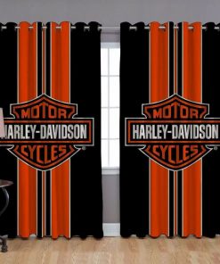 Harley Davidson Curtain Design 3D Full Printed Perfect Gift NABB402