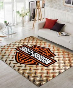 Harley Davidson Motorcycle Rug Home Floor Decor Perfect Gift NAGA186