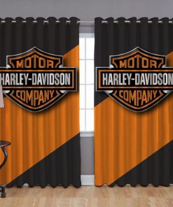 Harley Davidson Curtain Design 3D Full Printed Perfect Gift NABB401