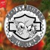 Harley Davidson Motorcycle Ceramic Round Ornament NABE330