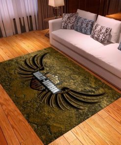 Harley Davidson Motorcycle Rug Home Floor Decor Perfect Gift NAAL27