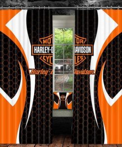 Harley Davidson Curtain Design 3D Full Printed Perfect Gift A953315