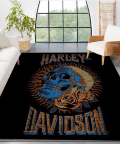 Harley Davidson Motorcycle Rug Home Floor Decor NABT254