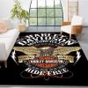 Harley Davidson Motorcycle Rug Home Floor Decor NABT240