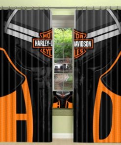 Harley Davidson Curtain Design 3D Full Printed Perfect Gift NABB372