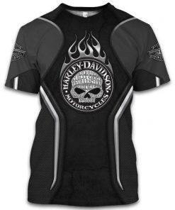 Harley Davidson T-Shirt Design 3D Full Printed Sizes S - 5XL - NABF65D