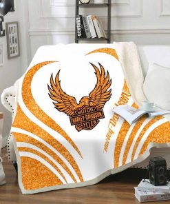 Harley Davidson Motorcycle Blanket NABK346