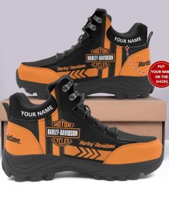 Harley Davidson Custom Name Motorcycle Hiking Shoes - NMTM311