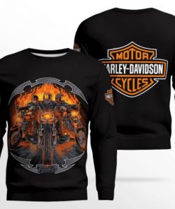 Harley Davidson Sweatshirt Design 3D Full Printed Sizes S - 5XL - NABL291