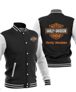 Harley Davidson Baseball Jacket Design 3D Full Printed Sizes S - 5XL NABG335