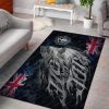 Harley Davidson Motorcycle Ghost Rider Australia Flag Rug Home Floor Decor NABH139A