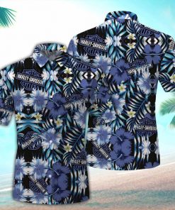 Harley Davidson Button Shirt Design 3D Full Printed Sizes S - 5XL NABK361