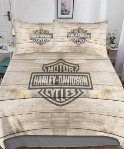 Harley Davidson Bedding Set Cover Design 3D - NABL251